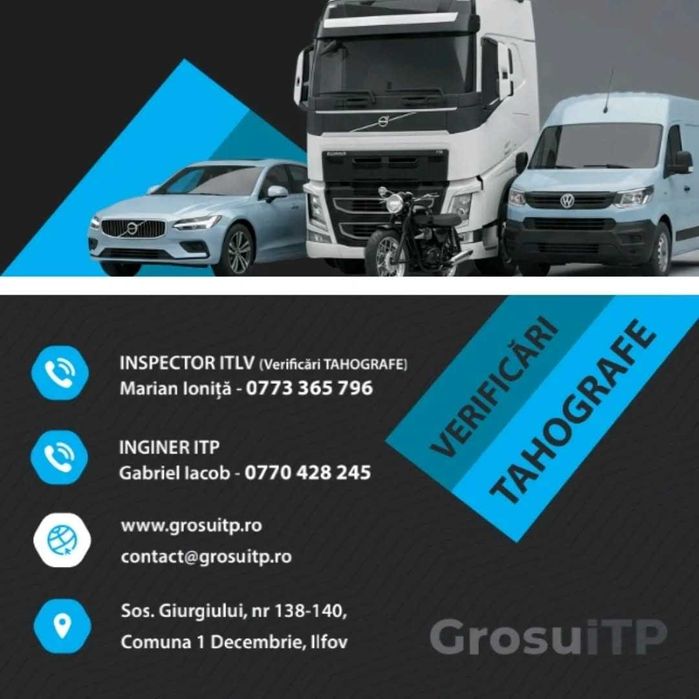 ITP - Tahografe - Service - RCA & CASCO