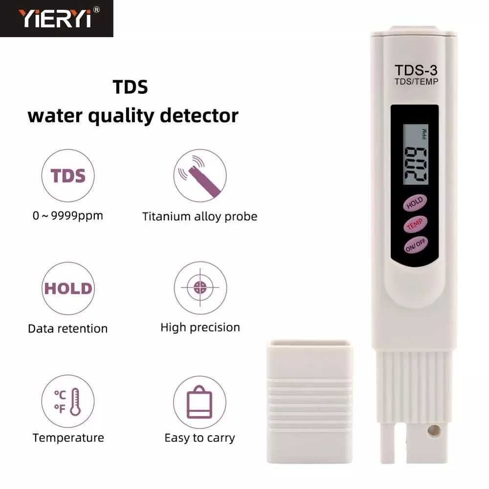 ~Aparat de masura digital TDS metru tester si Temperatura, CALIBRAT!~