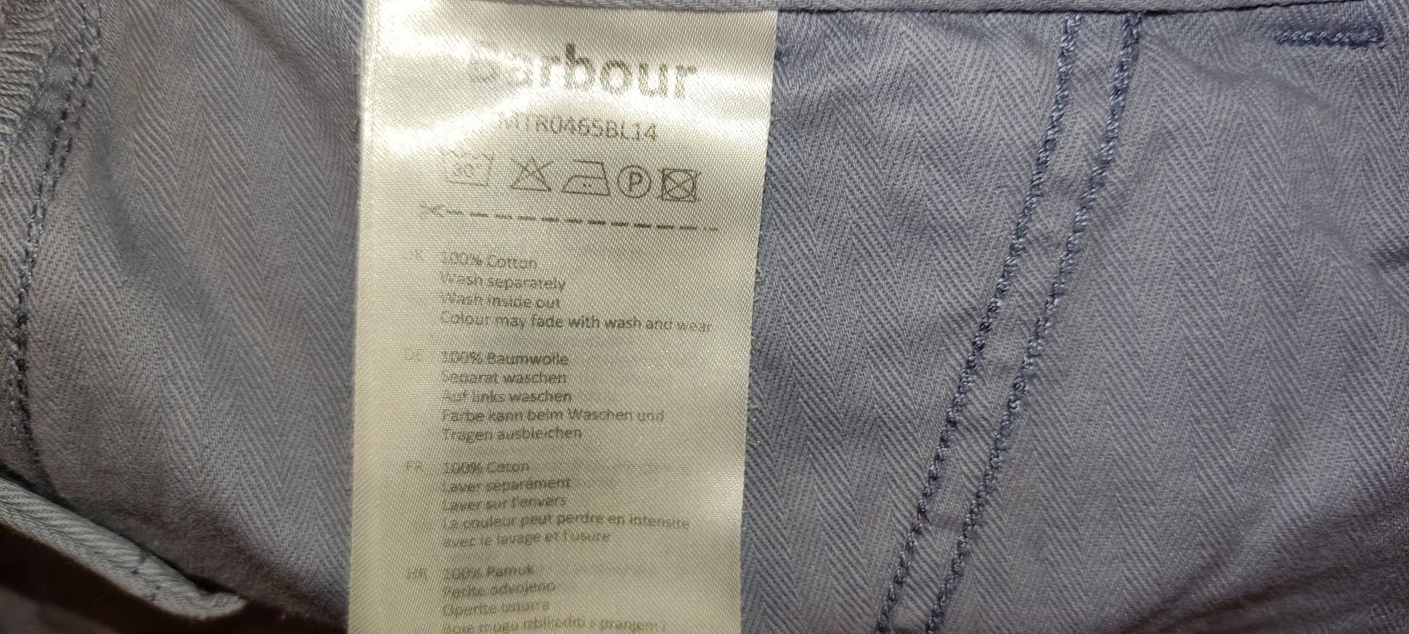 Pantaloni Barbour mărime 32/34 lungi casual bărbat