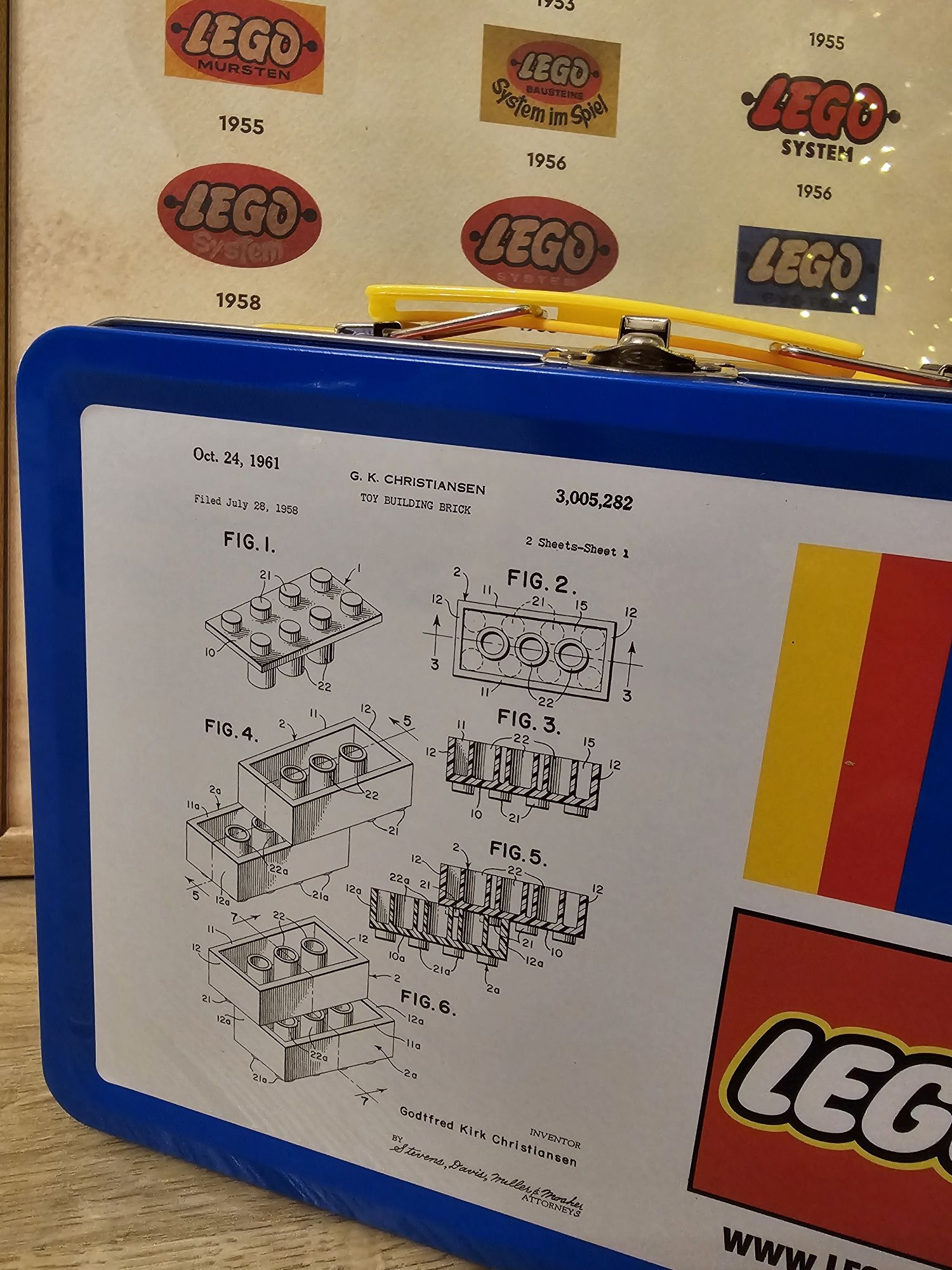 LEGO ® Exclusive 5006017 метална кутия за обяд + подарък 30503