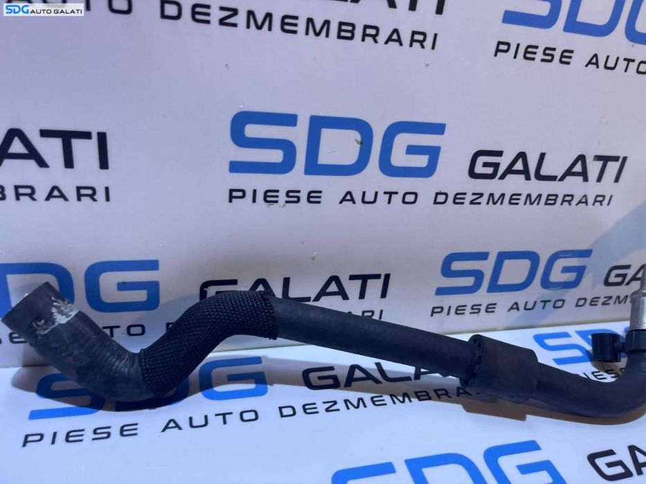 Furtun Conducta Retur Apa Racire Turbo Turbina Turbosuflanta Seat Altea 1.8 TSI BZB CDAA 2007 - 2015 Cod 06J121492C [D0435]