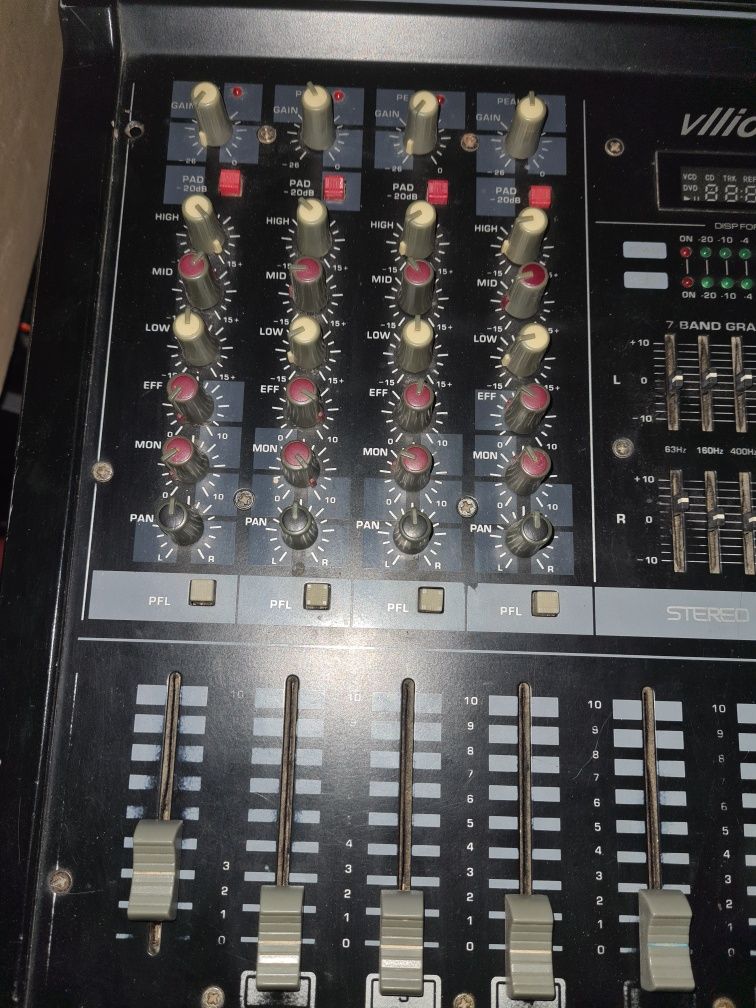 Mixer activ efecte