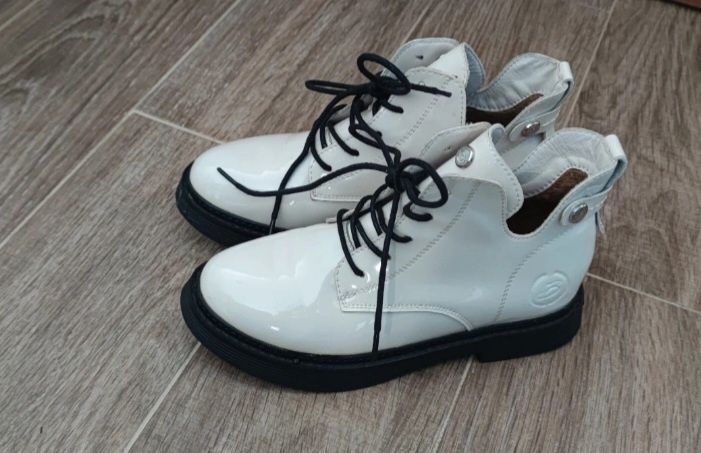 Ghete de iarna din piele naturala mas 35/36