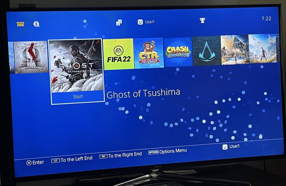 PS4 pro modat ( 1 TB )