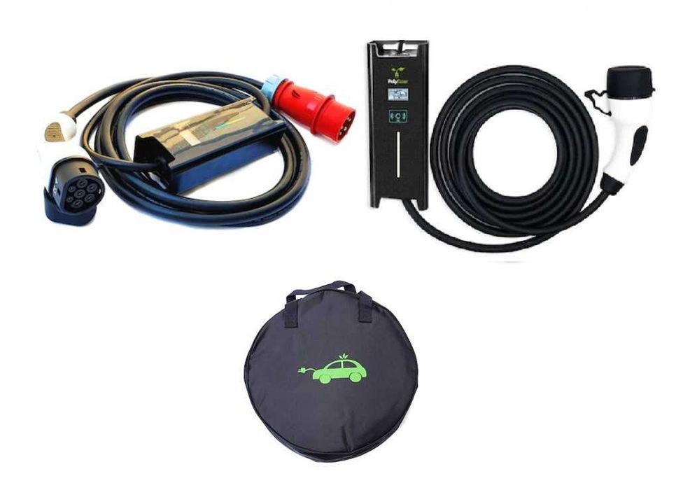 Statie incarcare auto EV stationara si portabila - 22kW trifazat