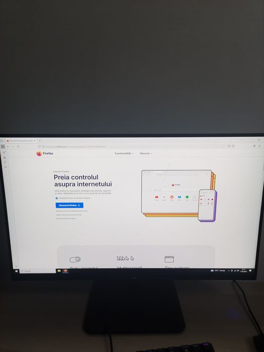 Monitor full hd 100hz Viewsonic 24inch frameless