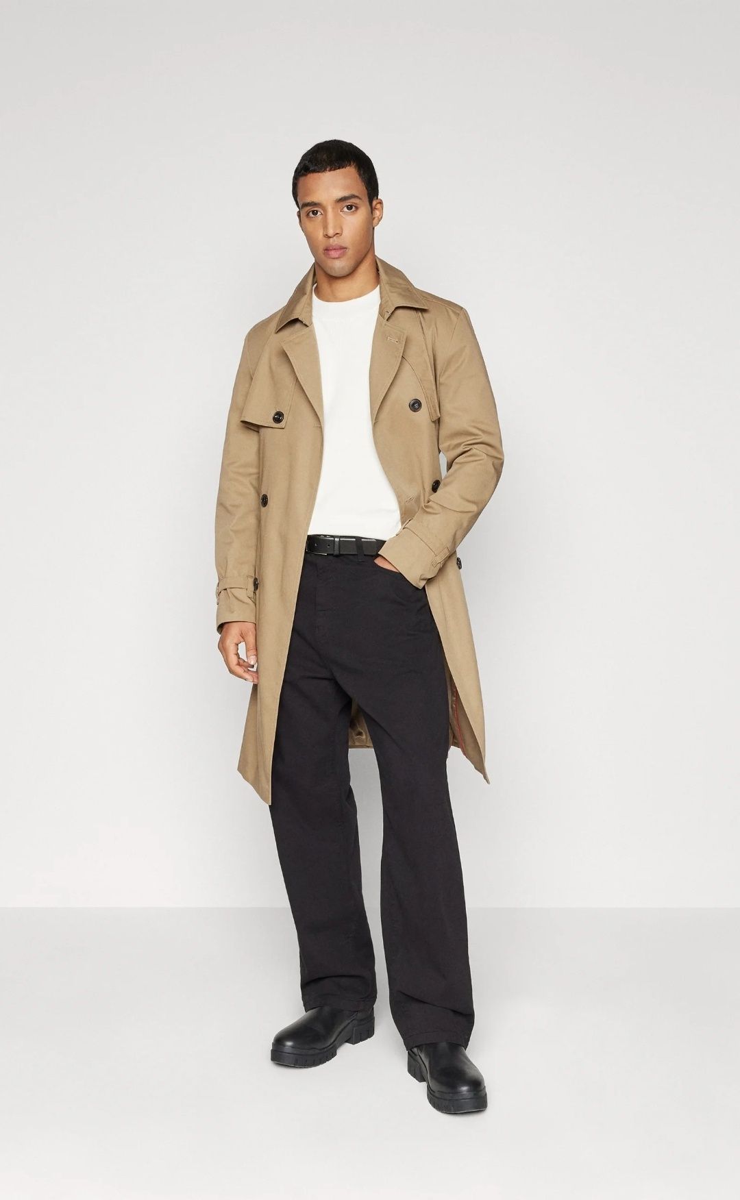 Тренчкот HUGO BOSS
