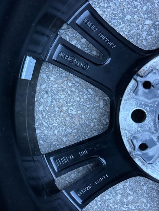 БМВ Алуминиеви джанти със зимни гуми