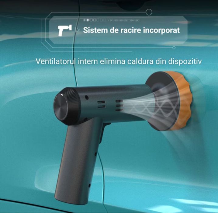 Masina de Polisat Auto Portabila. Se vand si separat 3 Discuri Polish