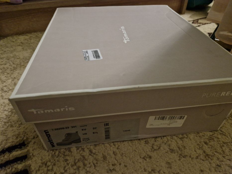 Ghete Tamaris din piele naturala, noi