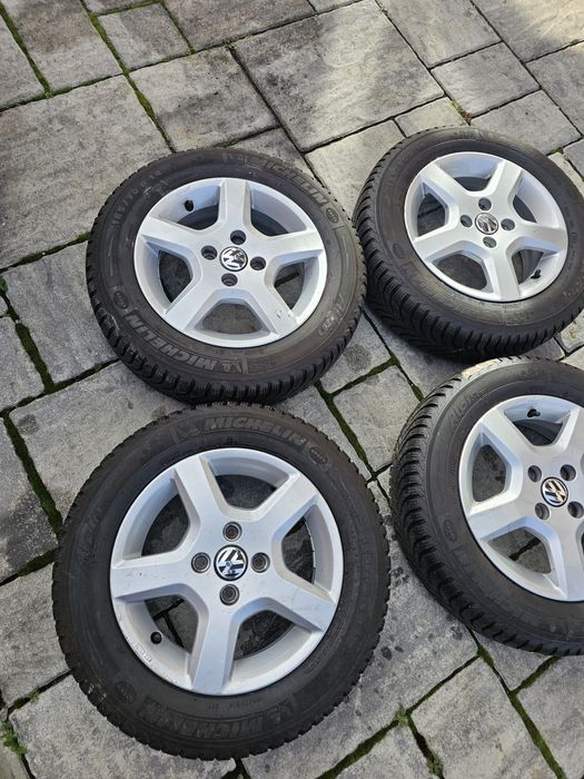 Jante originale Vw r14 cu cauciucuri de iarna