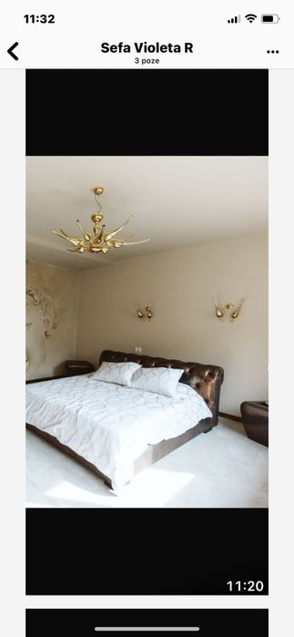 Pat matrimonial cu noptiere