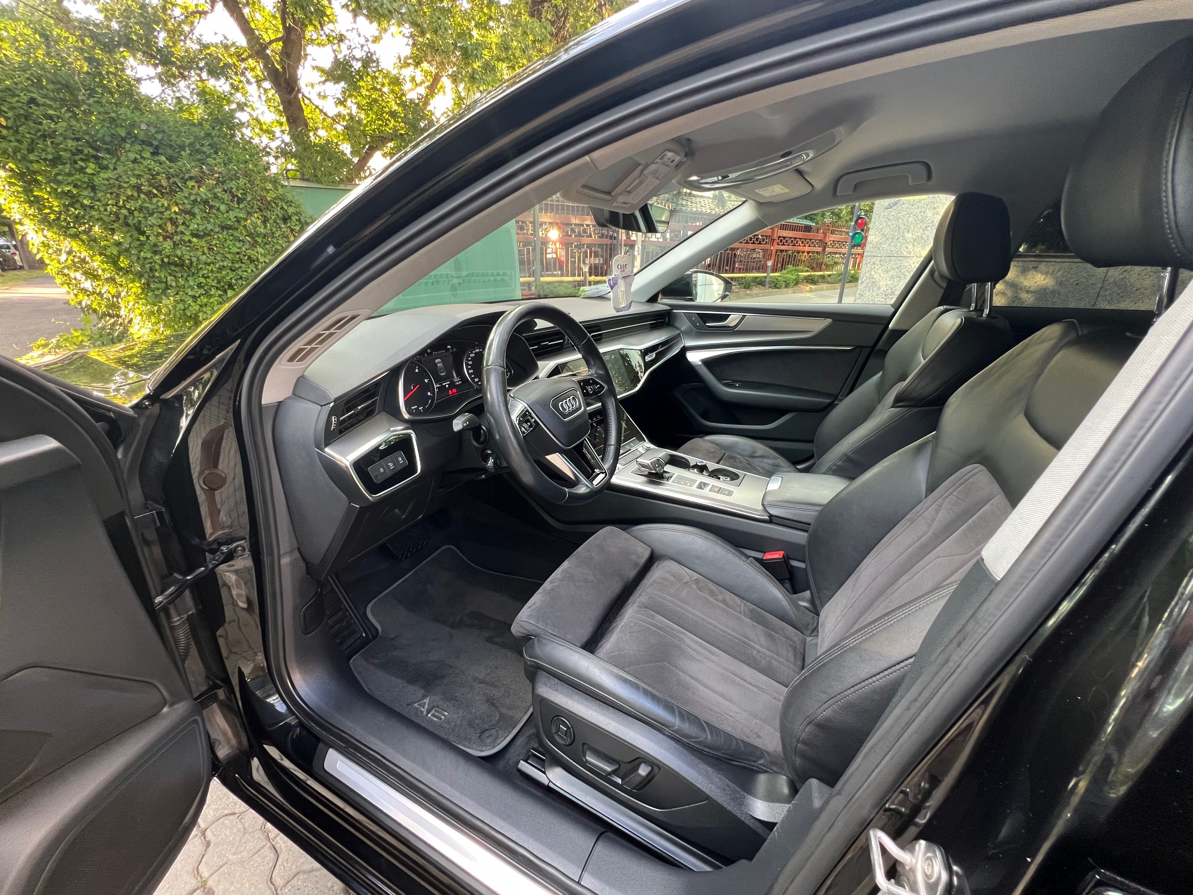 Audi a6 2.0tdi 40 hybrid 204 cp alcantara led 2019 carplay
