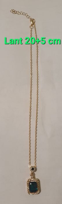 Set bijuterii din 4 piese/Placat cu Aur