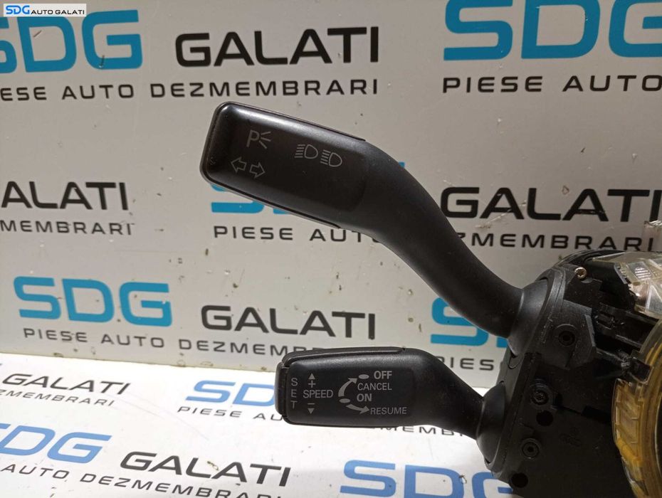 Ansamblu Maneta Manete Bloc Lumini Semnalizare Stergatoare Tempomat Pilot Automat Audi A4 B7 2005 - 2008 Cod 4E0953521 4E0910549 4E0953503B 4E0907129J [M4840]