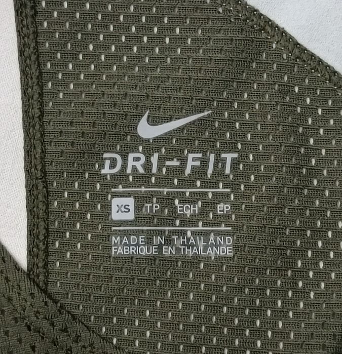 Nike DRI-FIT Crossover Tank Top оригинален потник XS Найк спорт фитнес