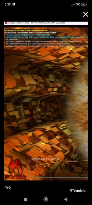 Gigabyte Nvidia gtx 1070 8gb