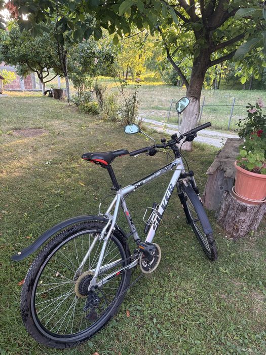 Bicicletă DHS Silver MTB 26”, aluminiu, 21 viteze