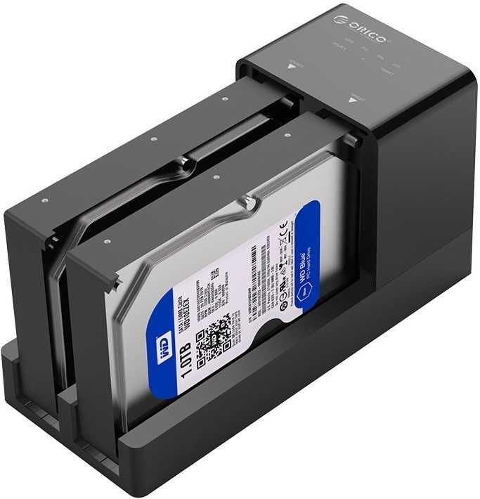 Дупликатор за твърд диск Orico - 6528US3-C, USB 3.0, 2x 2.5''