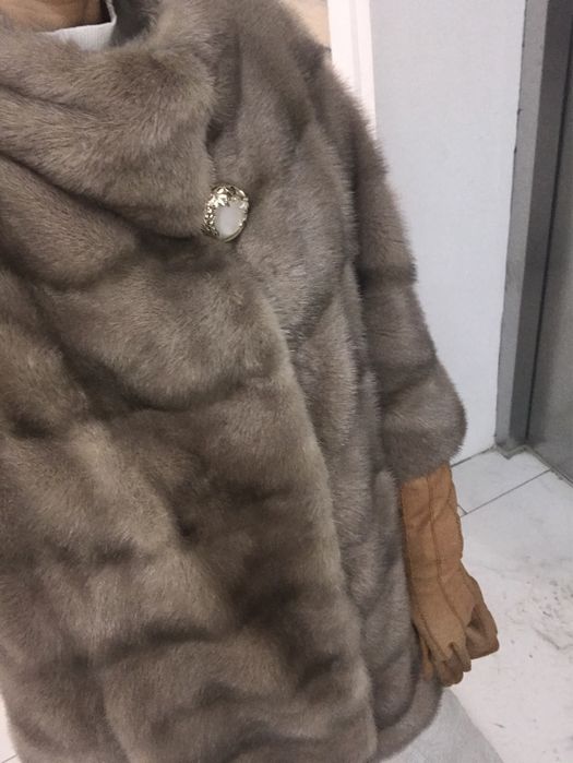 Натуральная шикарная норковая шуба