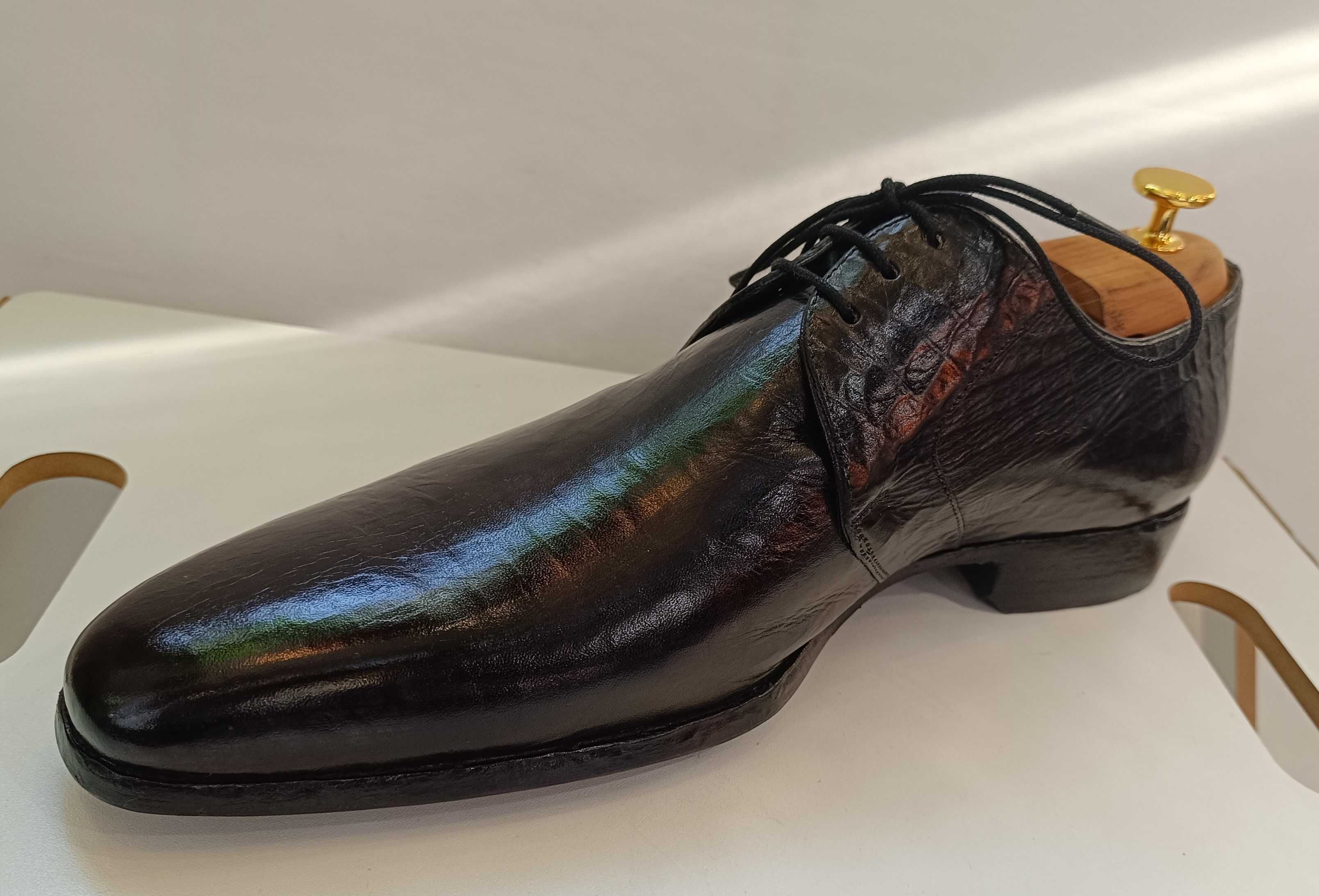 Pantofi de lux 42.5 43 44 44.5 46 Greve NOI lucrati manual piele natur