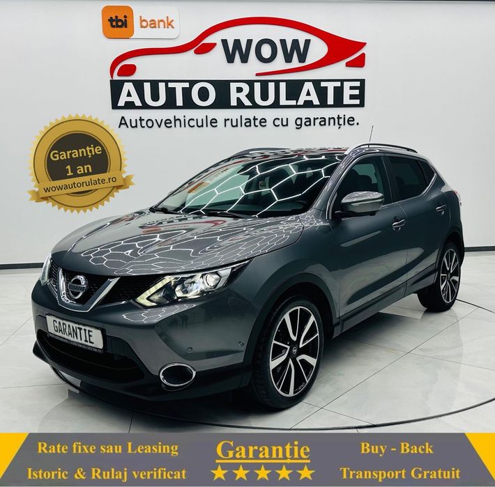 Nissan Qashqai 2014 1.6D E5 Garantie 12 Luni Rate Avans 0 Doar Cu Buletinul