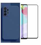 Samsung A53/A33/A34/A35/A36/A56 Husa Liquid Inter Fin+Folie Sticla 21D