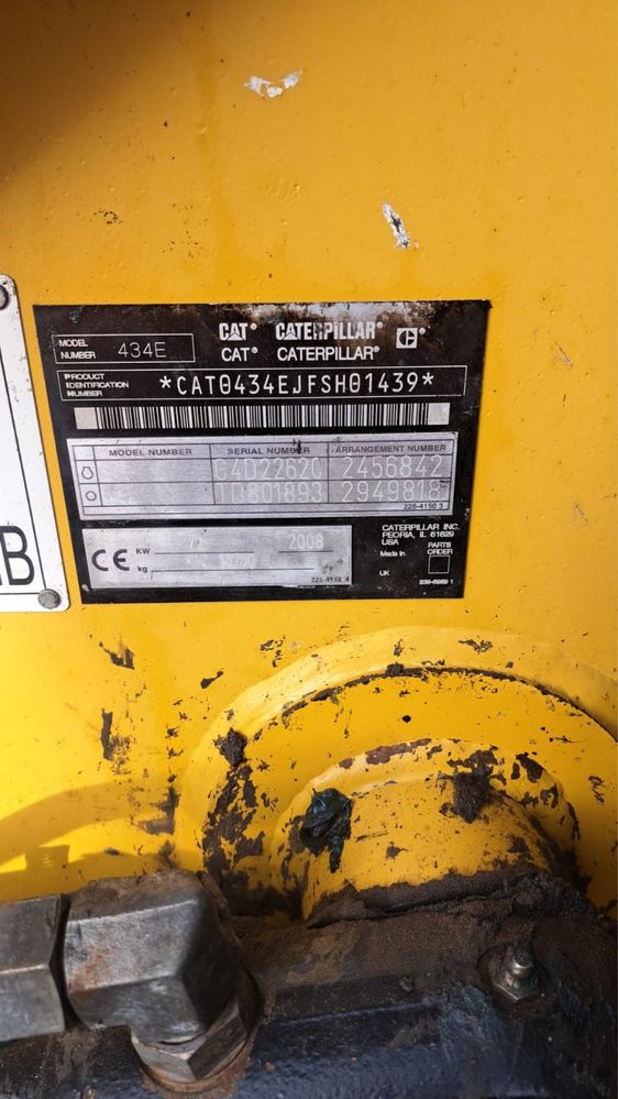 Buldoexcavator CAT 434E 7460 ore