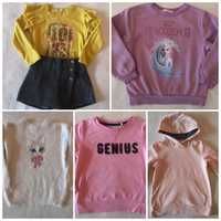 Детски блузи и комплект за момиче 110-116