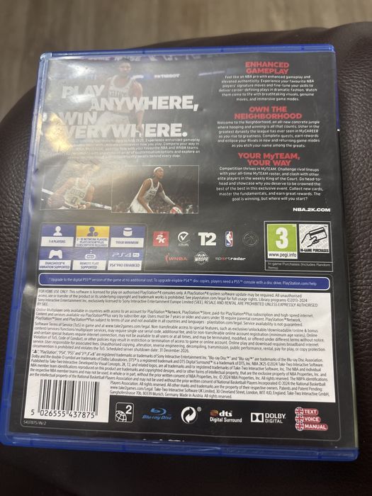 Nba 2k 25 малко използвана