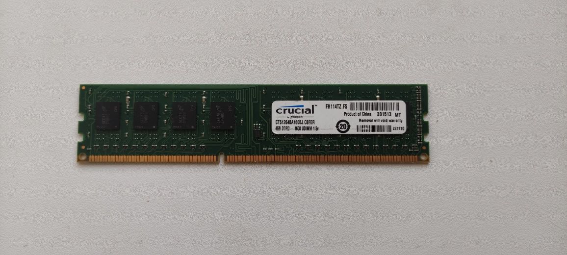 Оперативная память Ram Crucial 4GB