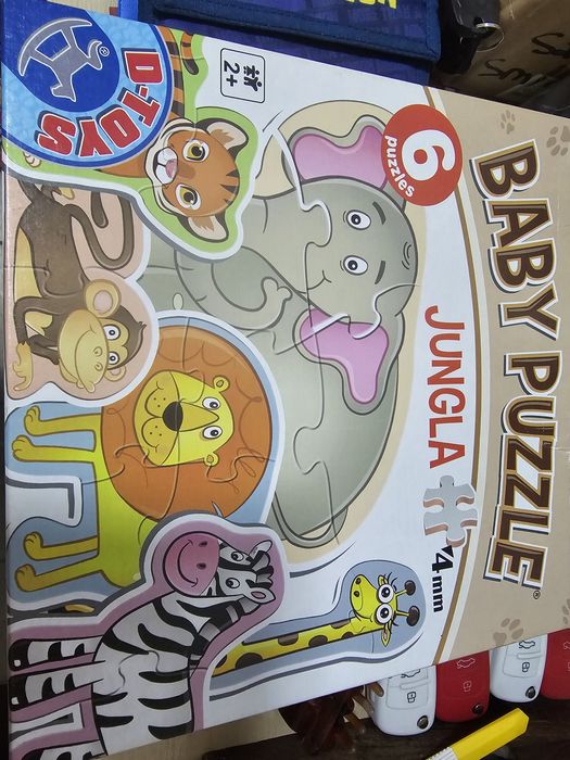 Set lot puzzle bebe 2 ani plus 2+