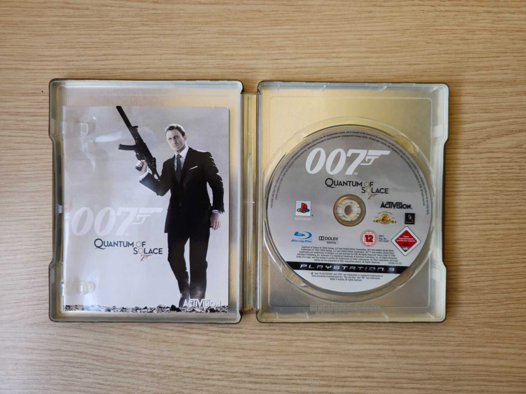 James Bond 007 Quantum of Solace Steelbook за PlayStation 3 PS3 ПС3