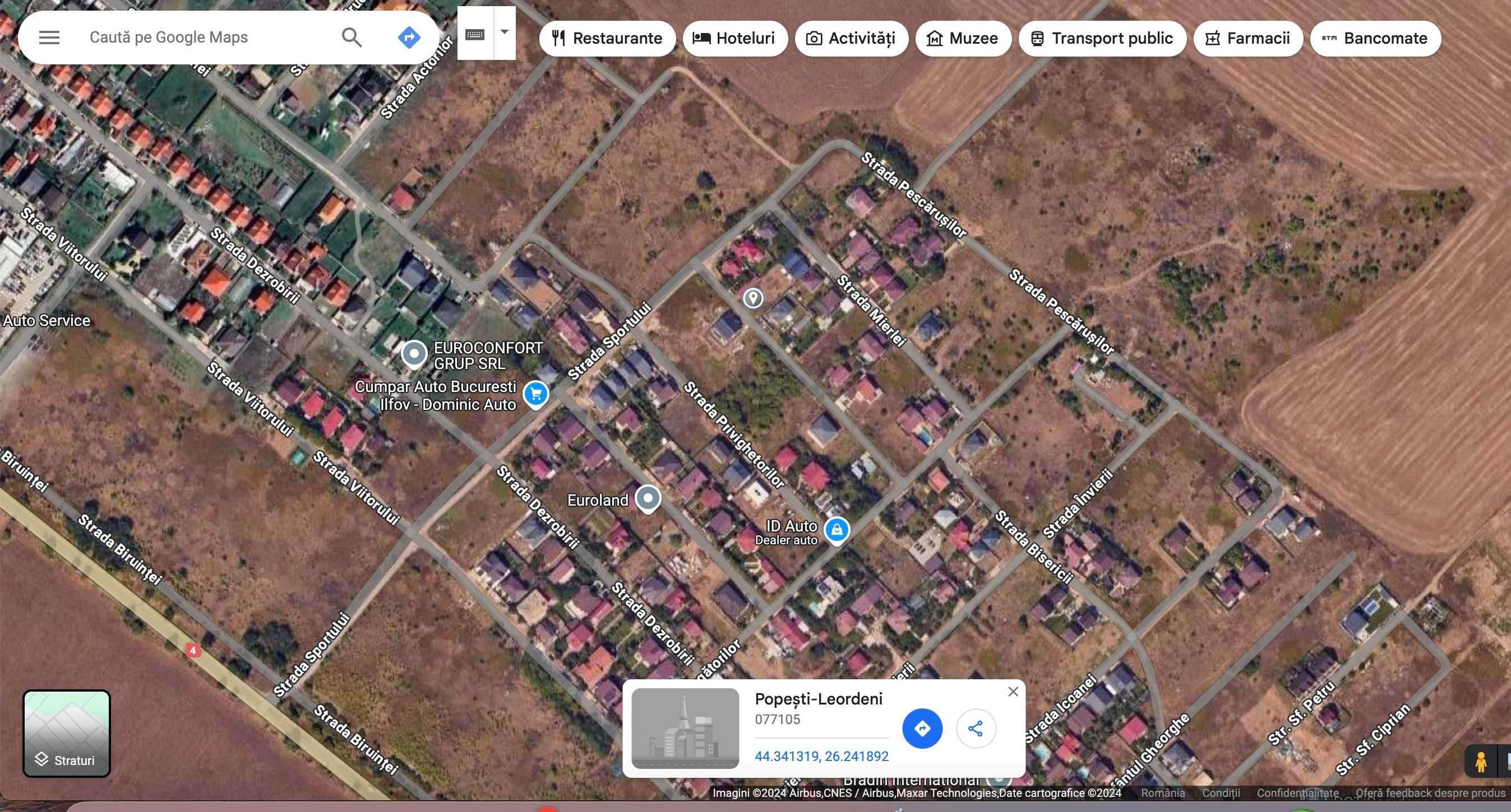 Teren 540 mp - Allegria Residence dupa Popesti Leordeni - 20 x 27 m