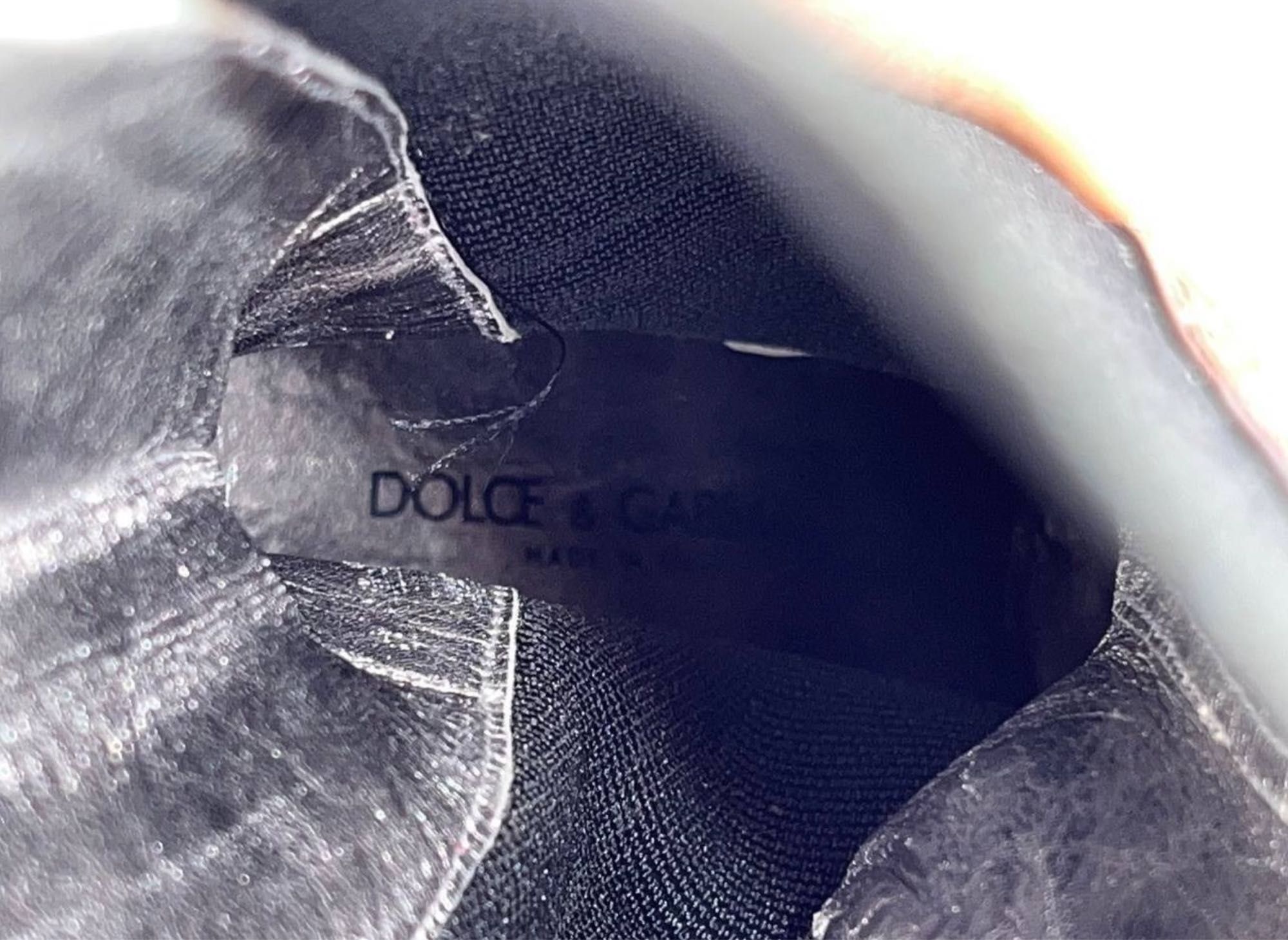 Dolce & Gabbana - ботуши от естествена змийска кожа