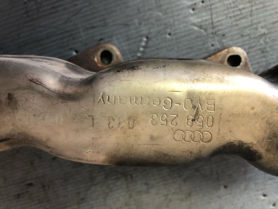 galerie evacuare stanga 2.7 tdi can  audi a6 c6