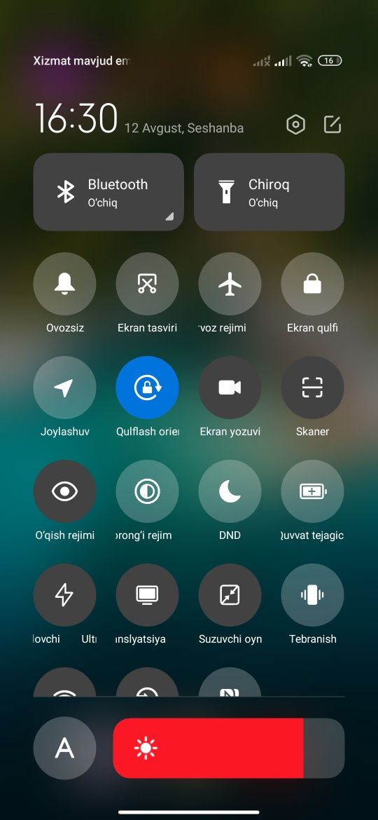 Redmi not 8 t xolati zoʻr