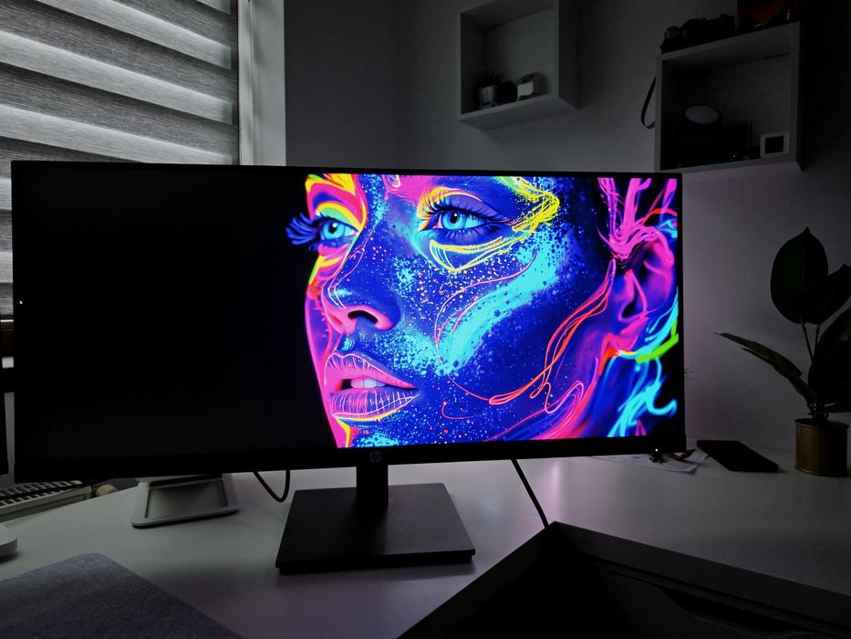 Monitor ultrawide UWQHD 34 inch HP X34 165hz HDR400 3440x1440