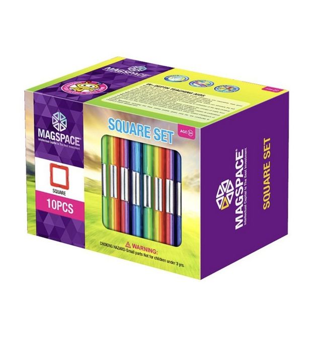 Rezerve magnetice Magspace Square Set 10 piese
