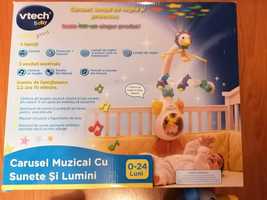 Proiector bebelusi Vtech- Carusel Muzical cu Sunete si Lumini
