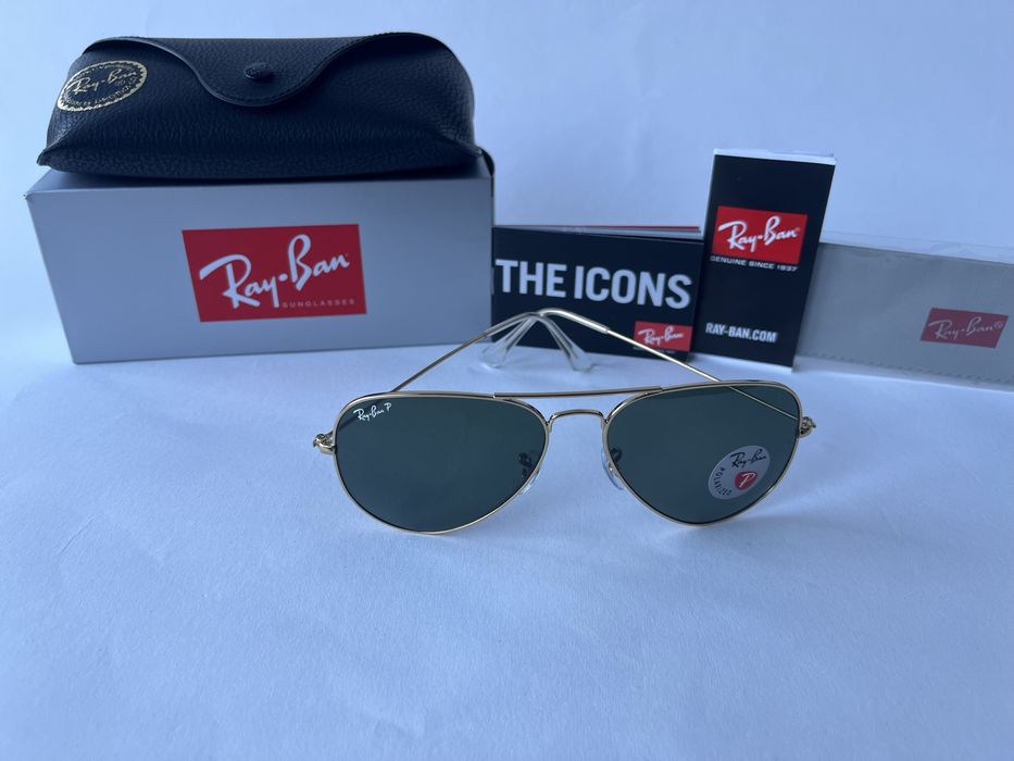 Ochelari de soare Ray Ban 3025 Aviator Polarizati Noi