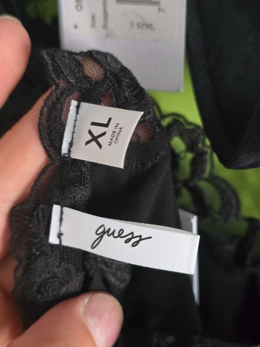 Set lenjerie intima din mătase GUESS, ORIGINAL, nou, mărime XL