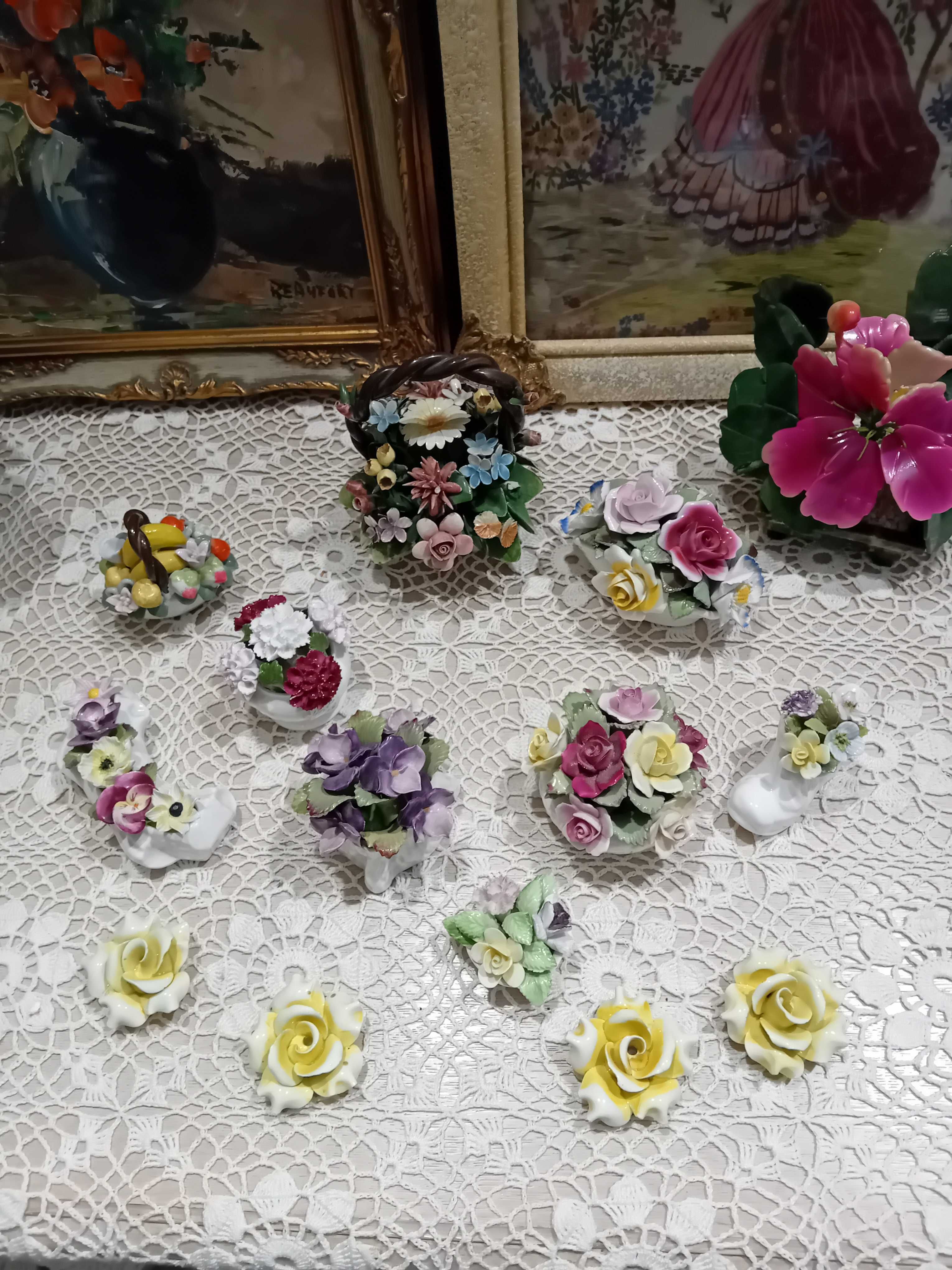 Кошница с цветя Каподимонте