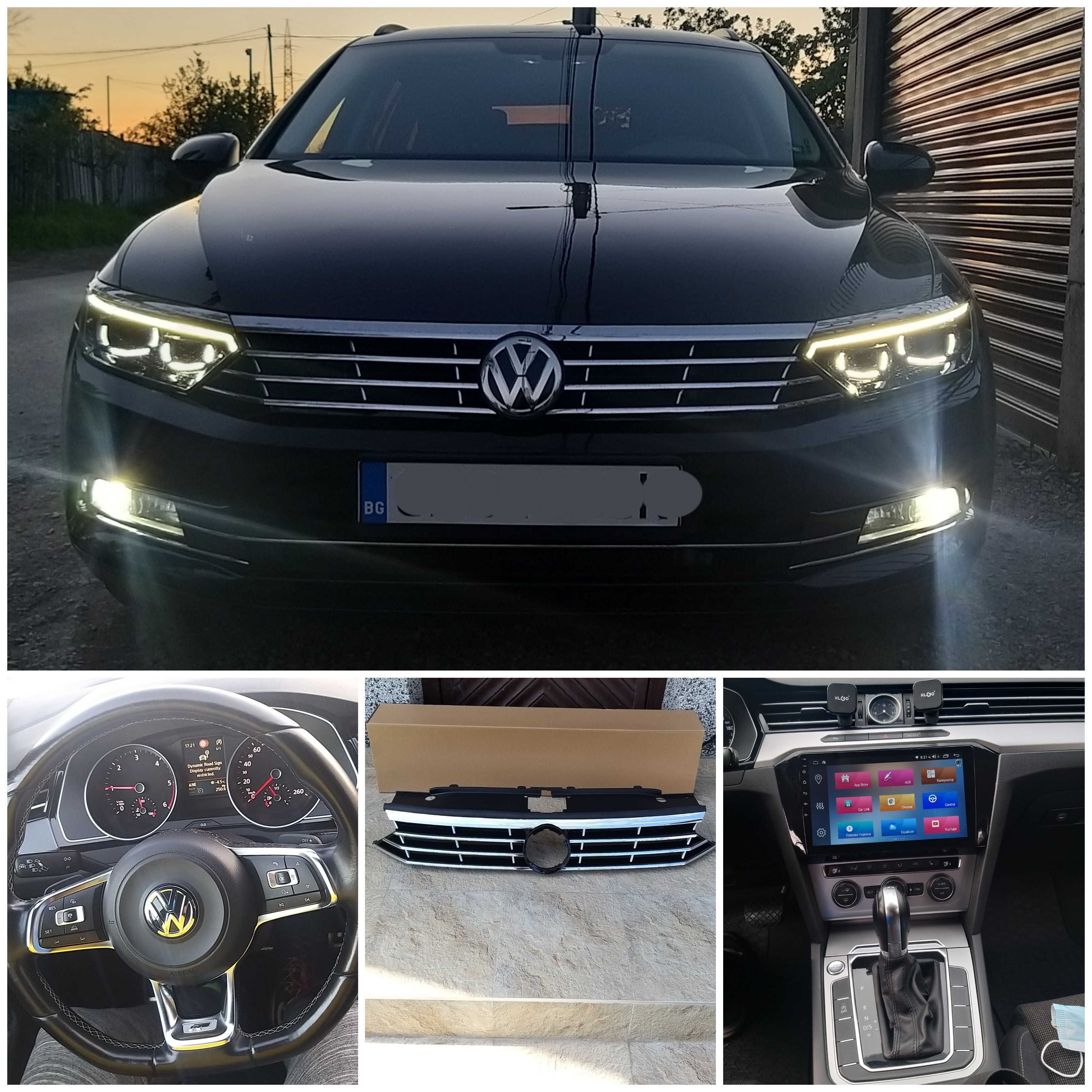 Части Vw Passat B8 и B7 решетка волан R-line стопове джанти кори и др