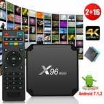 Промо Тв Бокс X96 mini 1GB/8GB Amlogic S905W с андроид 7