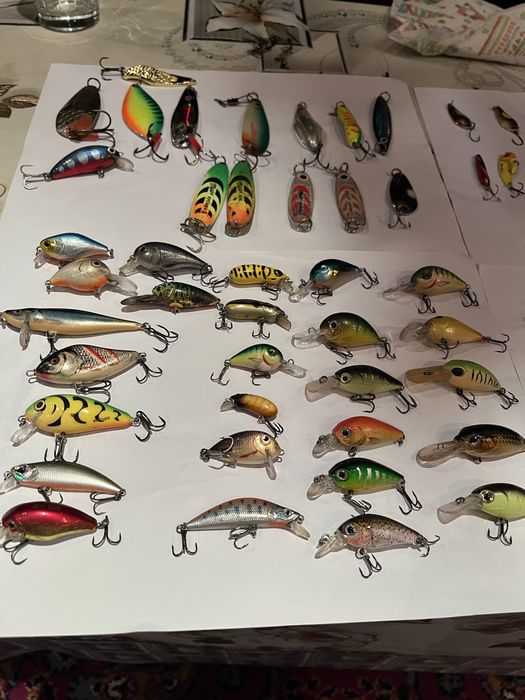 Bоблери,блесни и тапи за риболов