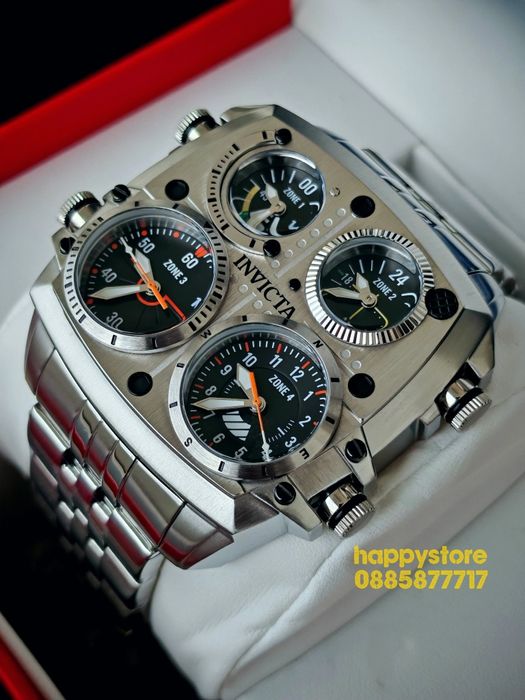 INVICTA Zulu Silver 54 mm, Инвикта нов ръчен часовник