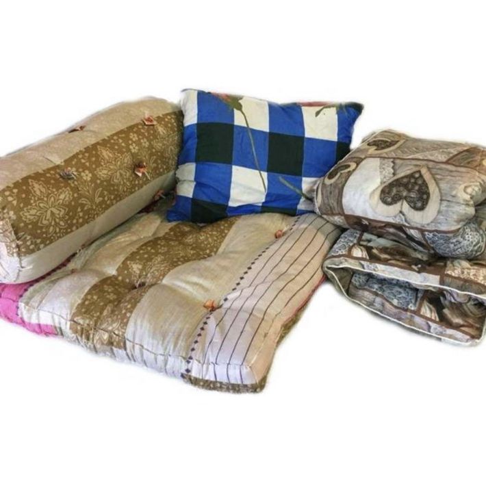 Рабочие комплекты для строителей матрас одеяло подушка поролон