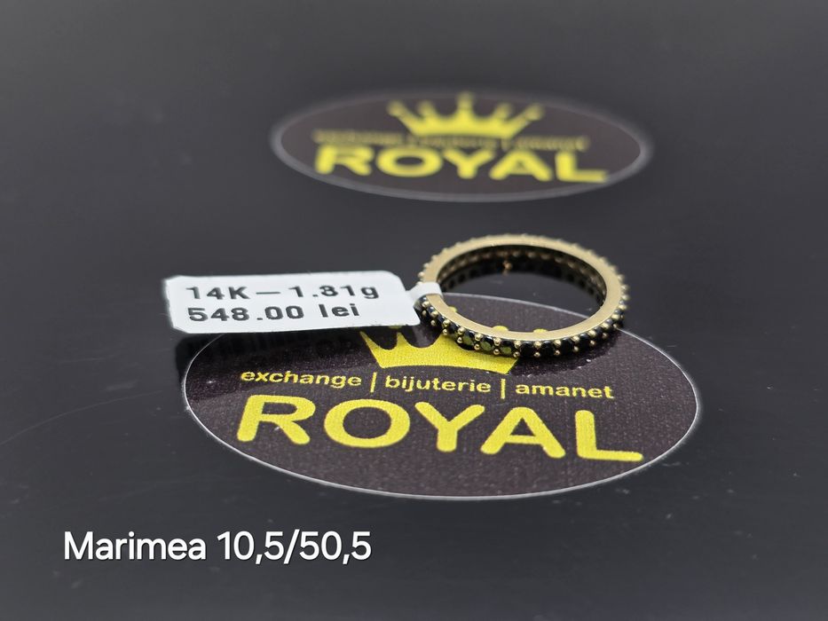 Bijuteria Royal: Inel aur 14k/1.31 gr