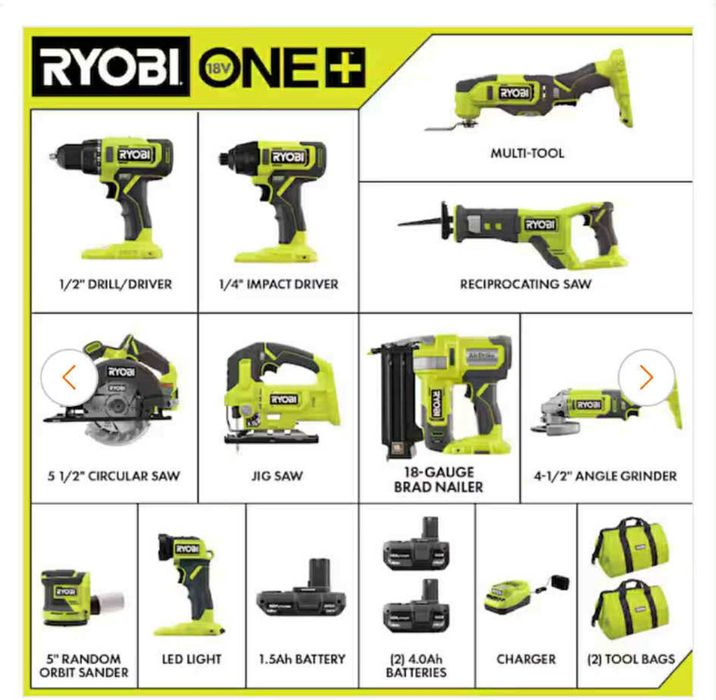 Инструменти Ryobi Чисто нови!